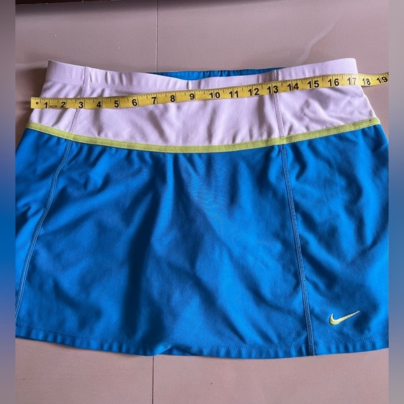 Nike Performance L (12-14) Pullon Skort Golf Tennis Shorts Under Skirt Blue - Picture 11 of 13